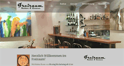 Desktop Screenshot of cafefreiraum.de